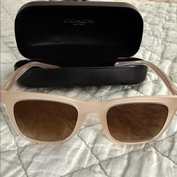 Coach Accessories - Coach Disney Women's Beige/ pink Sunglasses